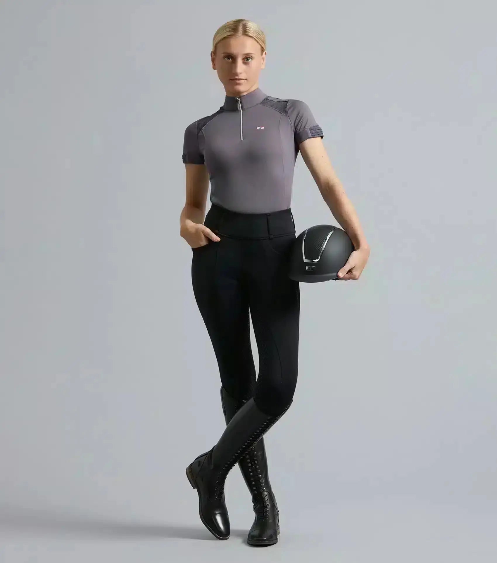 Premier Equine Remisa Ladies Technical Short Sleeve Riding Top by Premier Equine at Try A Bit