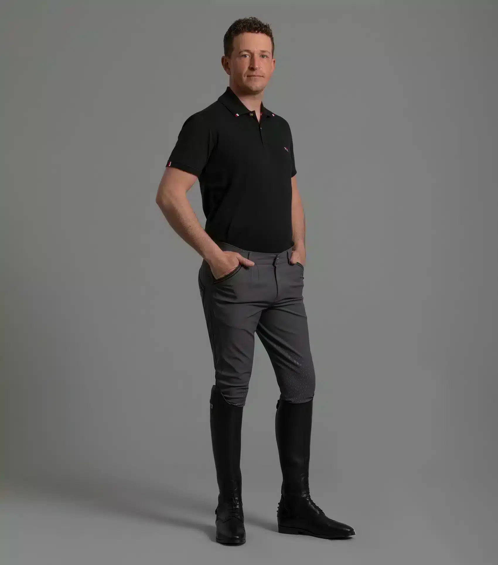 Premier Equine Respiro Men's Riding Polo Shirt by Premier Equine at Try a Bit