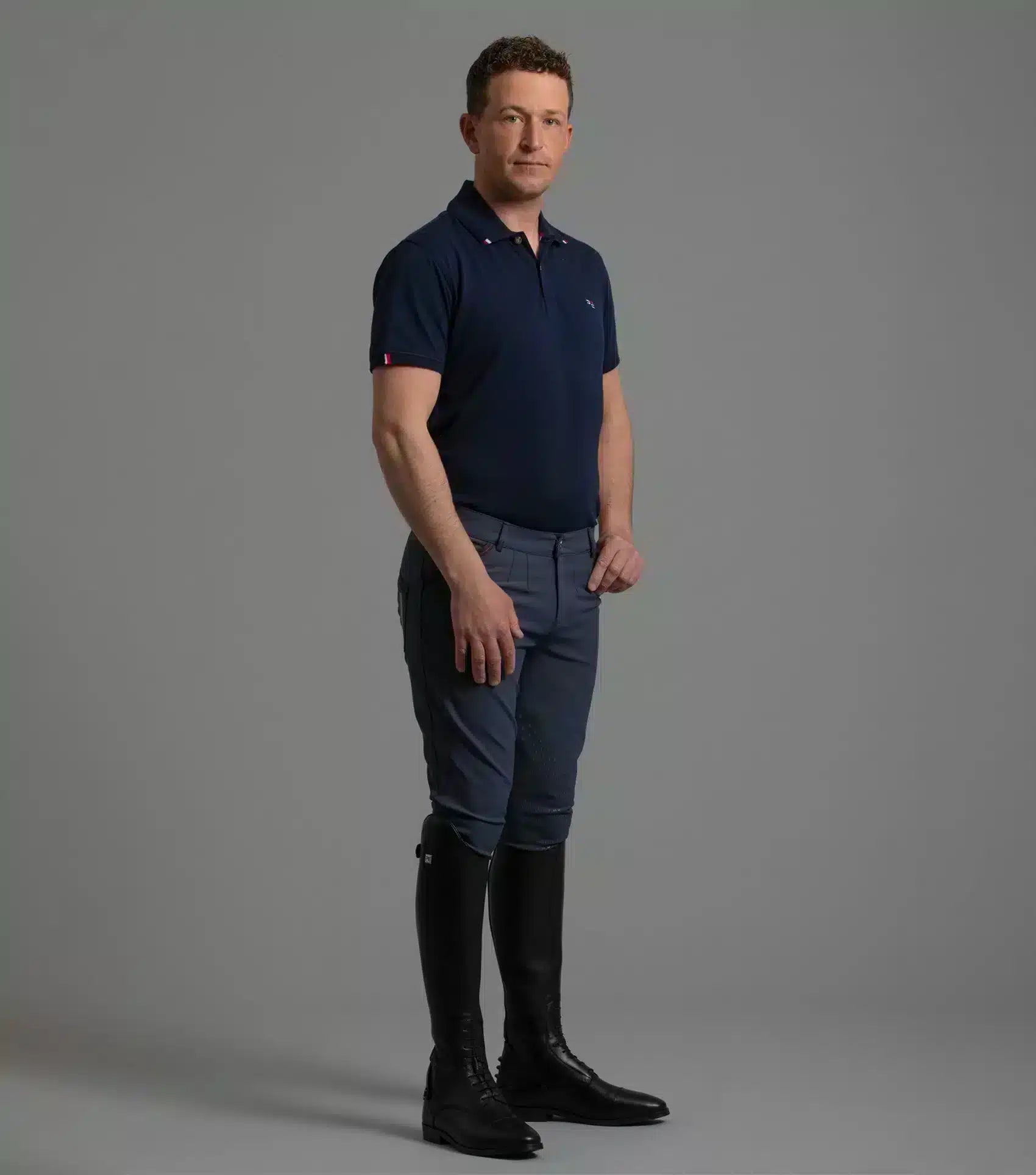 Premier Equine Respiro Men's Riding Polo Shirt by Premier Equine at Try a Bit