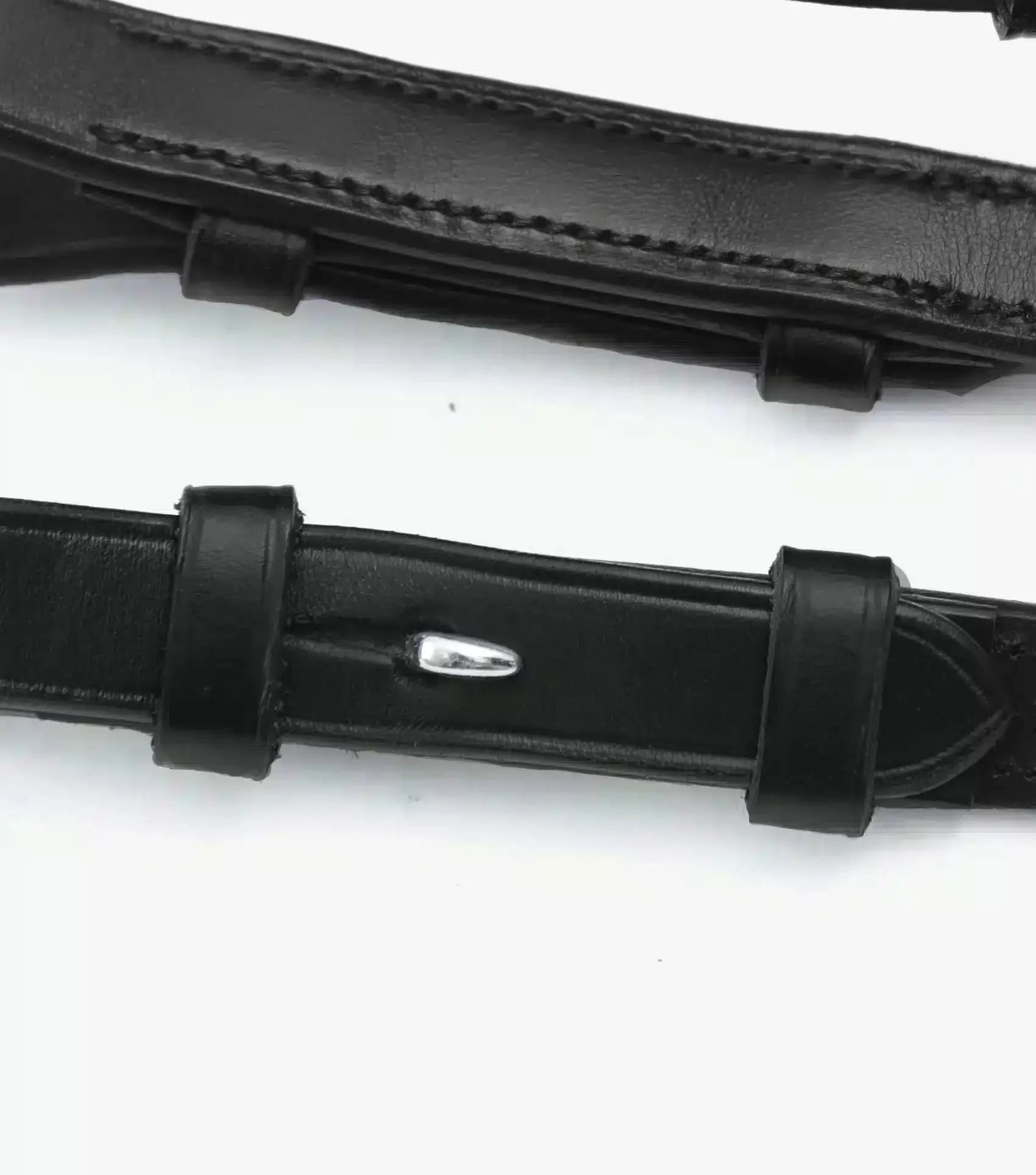 Premier Equine Salvatore Rubber & Leather Grip Reins by Premier Equine at Try a Bit