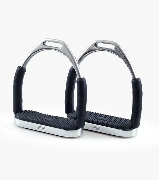 Premier Equine Stainless Steel Flexi Stirrups by Premier Equine at Try a Bit