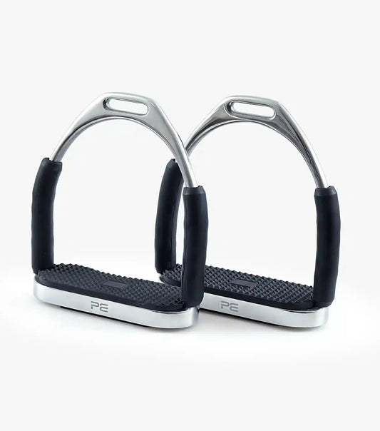Premier Equine Stainless Steel Flexi Stirrups by Premier Equine at Try A Bit
