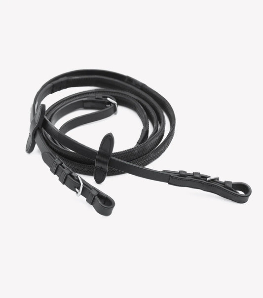 Premier Equine Stefano Rubber Reins by Premier Equine at Try a Bit
