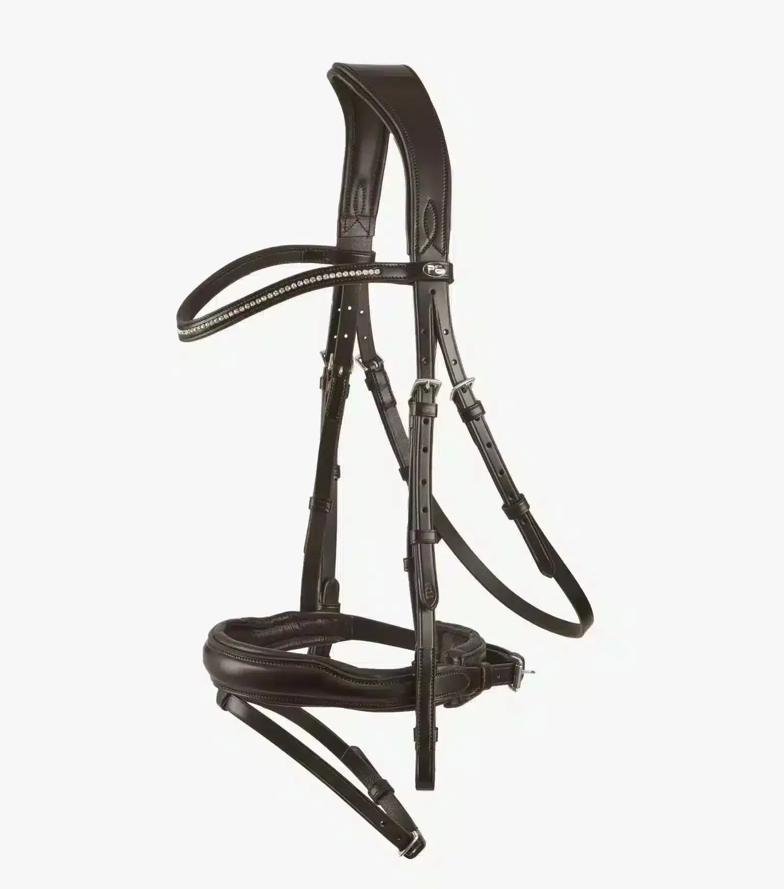 Premier Equine Stellazio Anatomic Snaffle Bridle with Flash by Premier Equine at Try a Bit