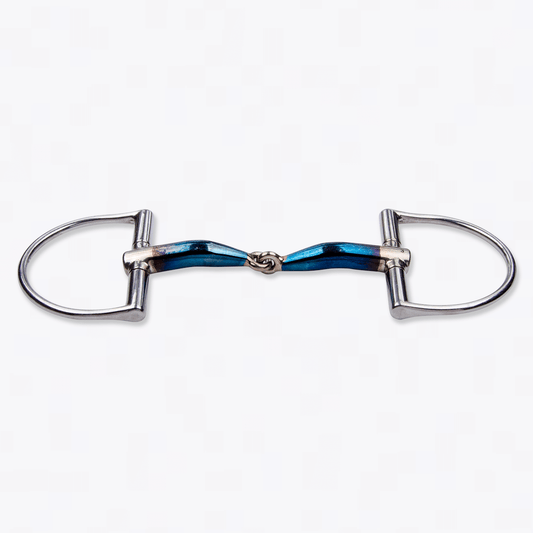 Trust Sweet Iron Single Jointed Dee Ring by Trust Equestrian at Try a Bit