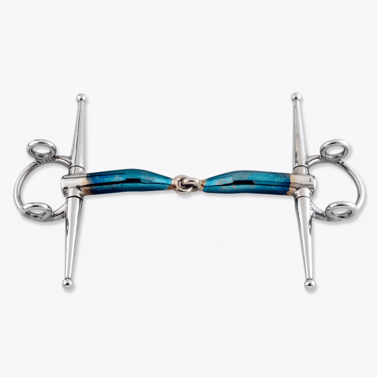 Trust Sweet Iron Single Jointed Full Cheek Gag by Trust Equestrian at Try a Bit