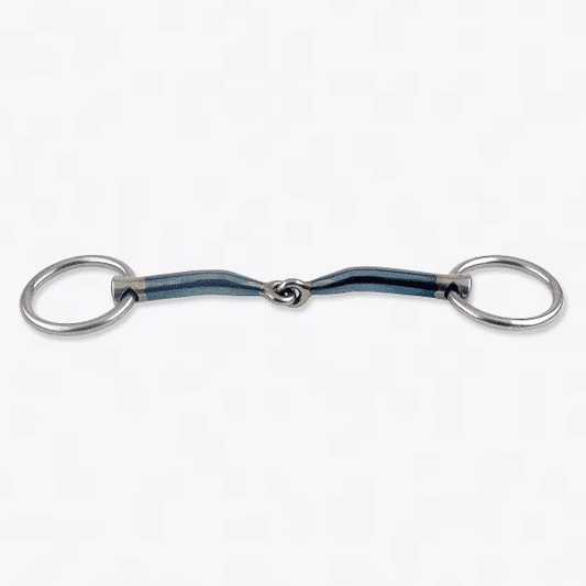 Trust Sweet Iron Single Jointed Loose Ring Bradoon by Trust Equestrian at Try a Bit