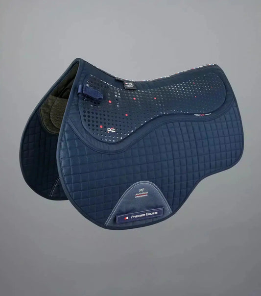 Premier Equine Close Contact Tech Grip Pro Anti-Slip Saddle Pad - GP/Jump Square by Premier Equine at Try a Bit