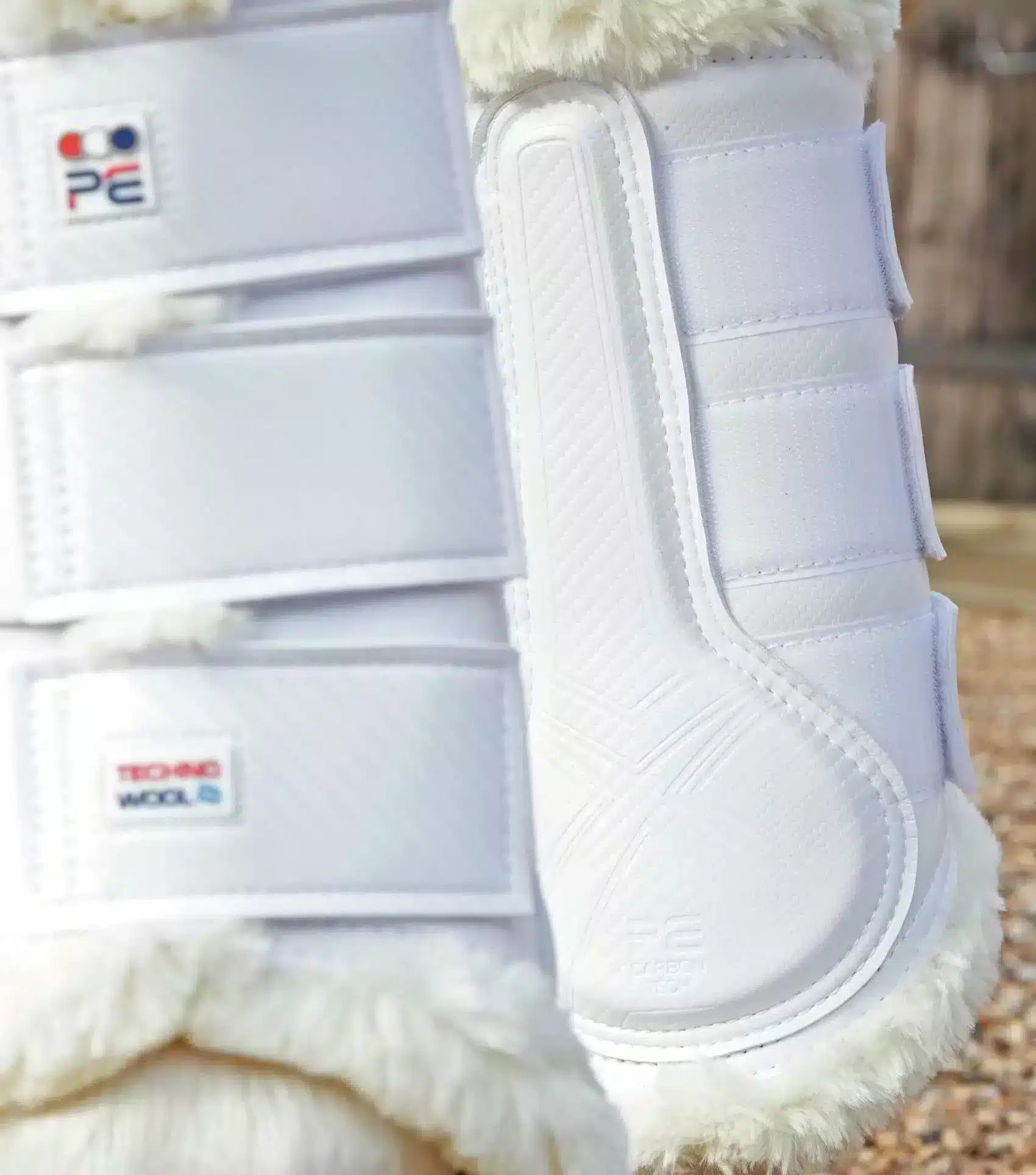 Premier Equine Techno Wool Brushing Boots by Premier Equine at Try a Bit