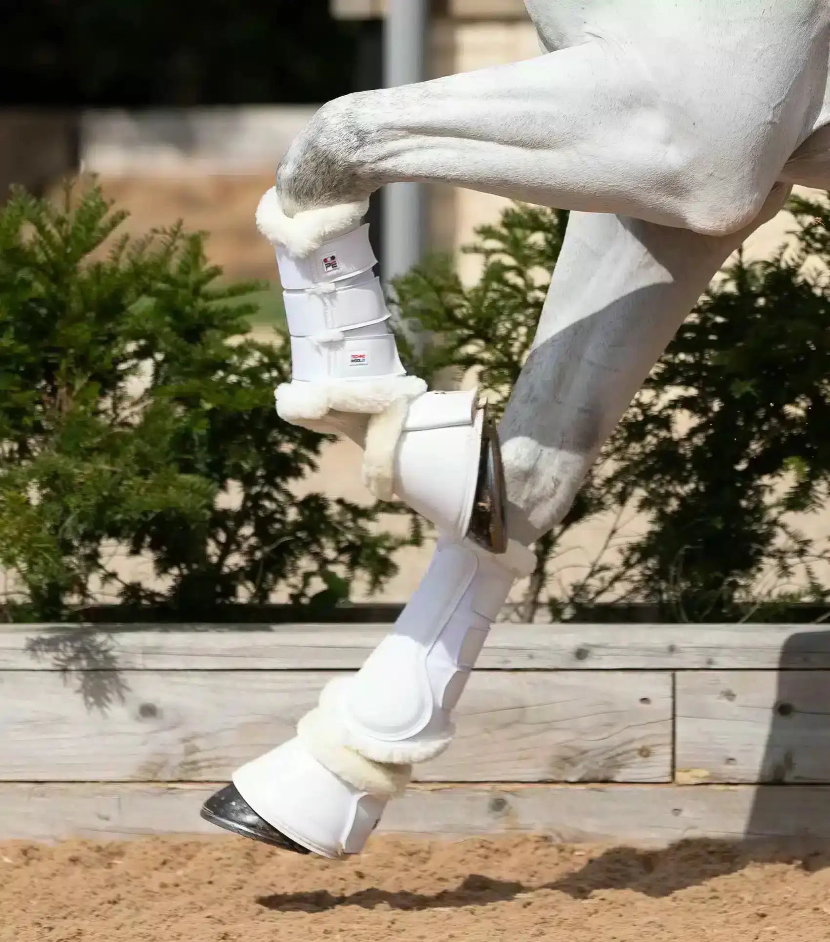 Premier Equine Techno Wool Brushing Boots by Premier Equine at Try A Bit