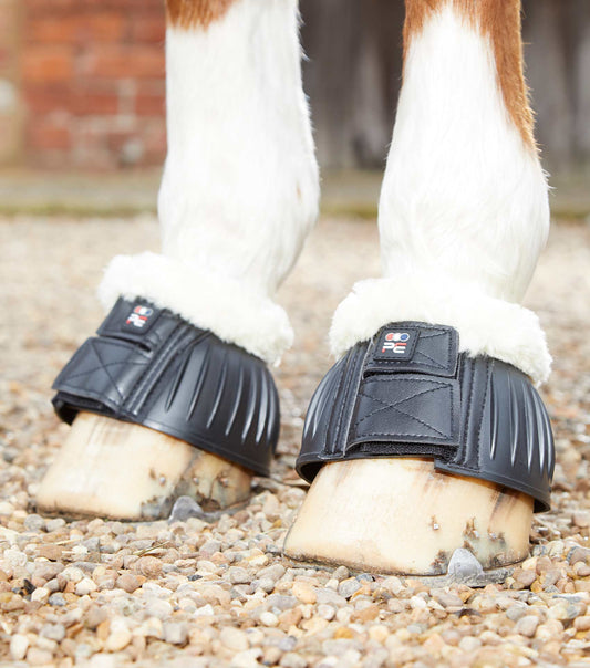 Premier Equine Techno Wool Rubber Bell Over Reach Boots by Premier Equine at Try a Bit