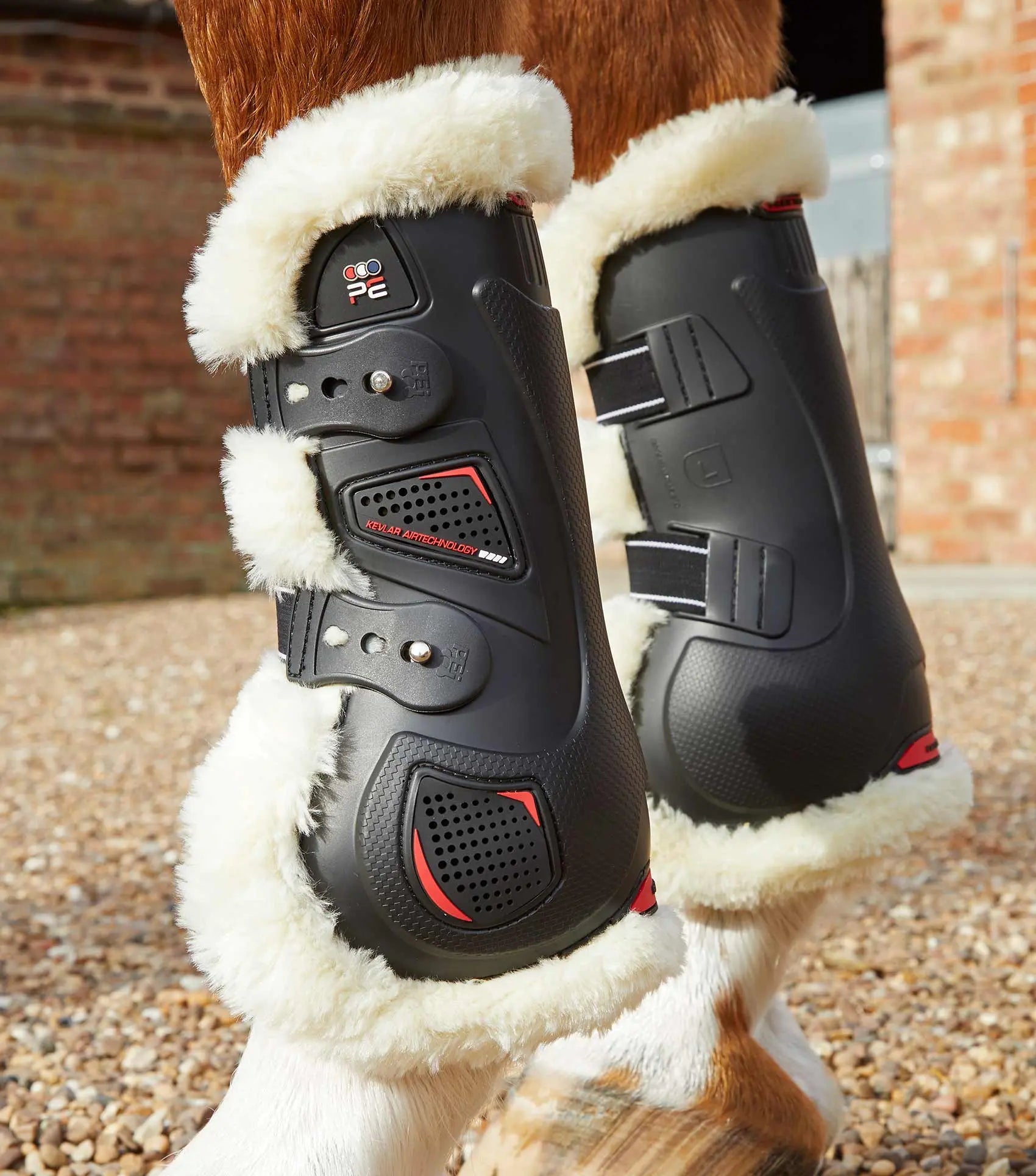 Premier Equine Techno Wool Tendon Boots by Premier Equine at Try A Bit