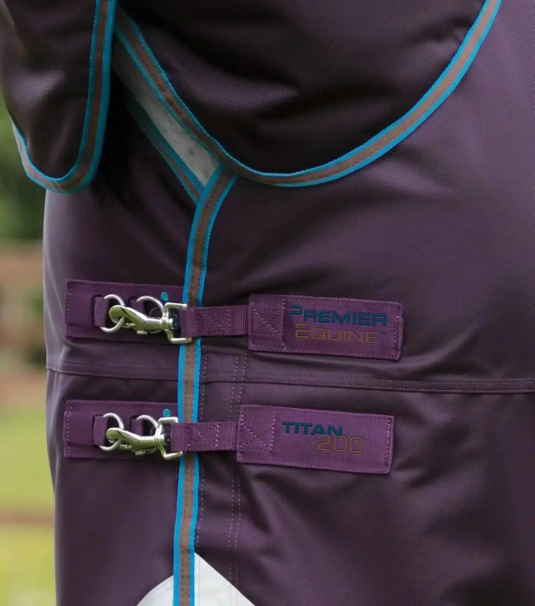 Premier Equine Titan 200g Turnout Rug with Snug-Fit Neck Cover by Premier Equine at Try a Bit