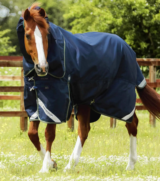Premier Equine Titan 40g Turnout Rug with Snug-Fit Neck Cover by Premier Equine at Try a Bit