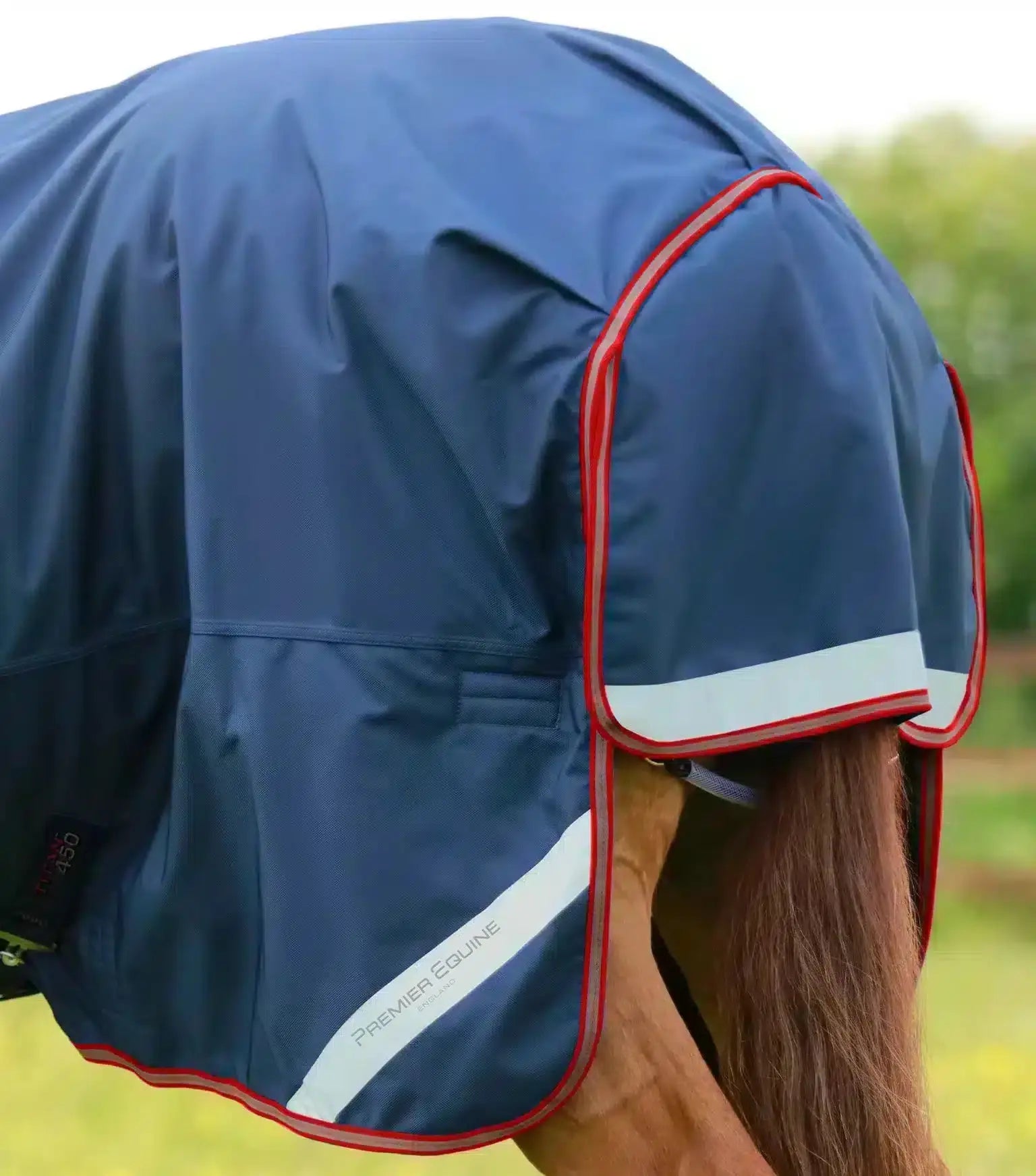 Premier Equine Titan 450g Turnout Rug with Snug-Fit Neck Cover by Premier Equine at Try a Bit