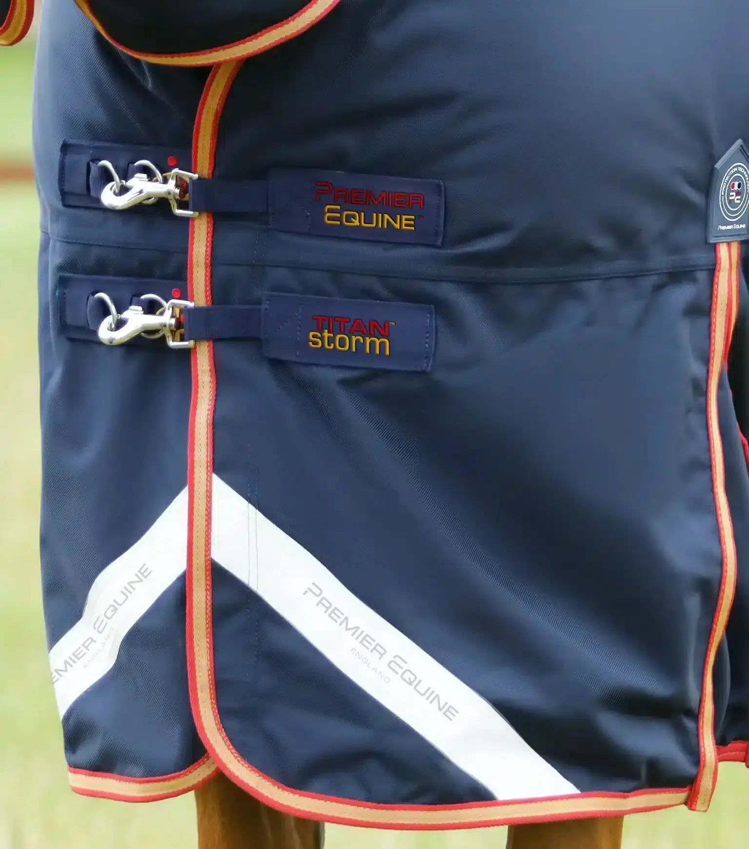 Premier Equine Titan Storm 450g Combo Turnout Rug with Snug-Fit Neck by Premier Equine at Try a Bit