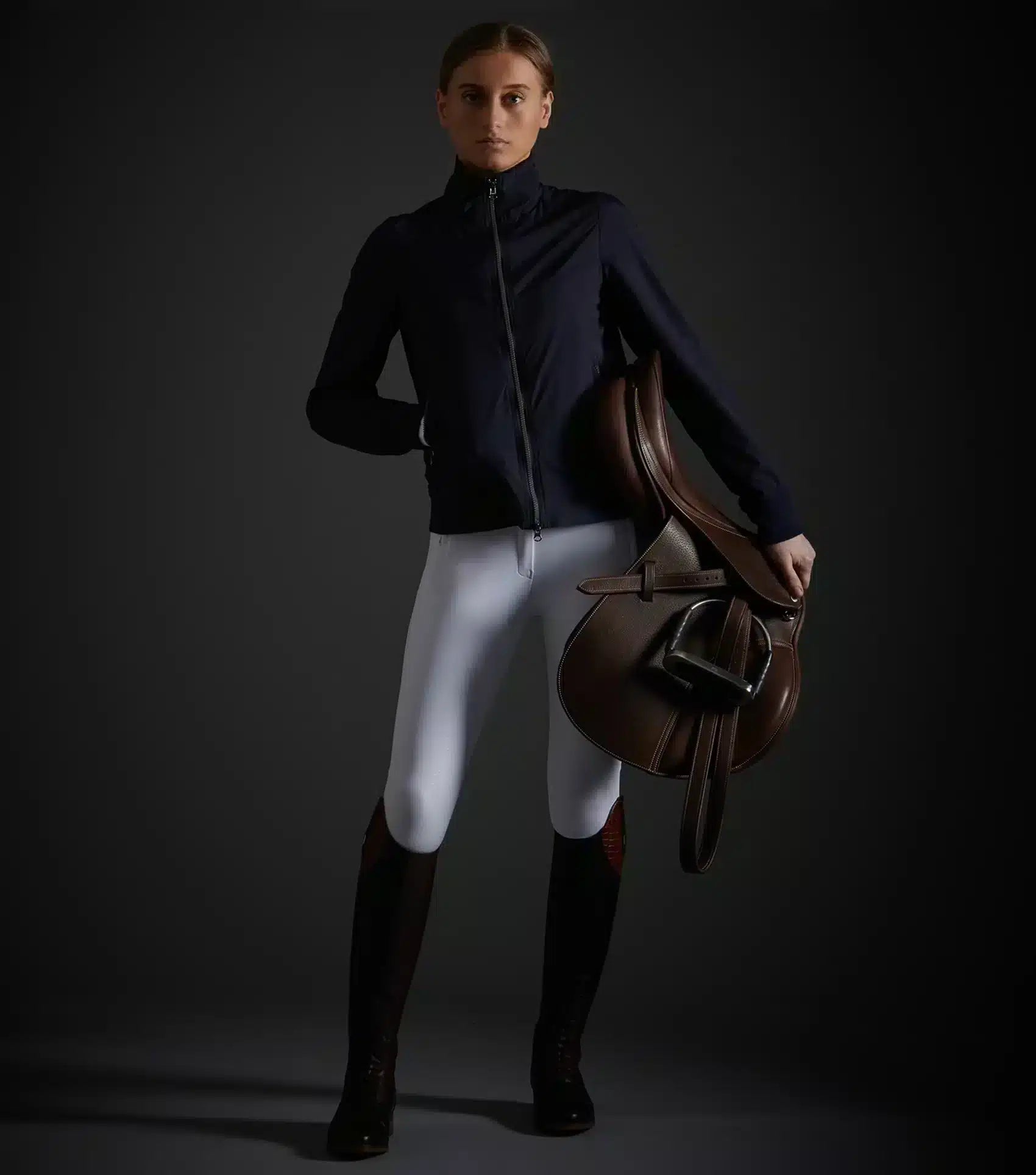 Premier Equine Voltana Ladies Riding Bomber Jacket by Premier Equine at Try a Bit