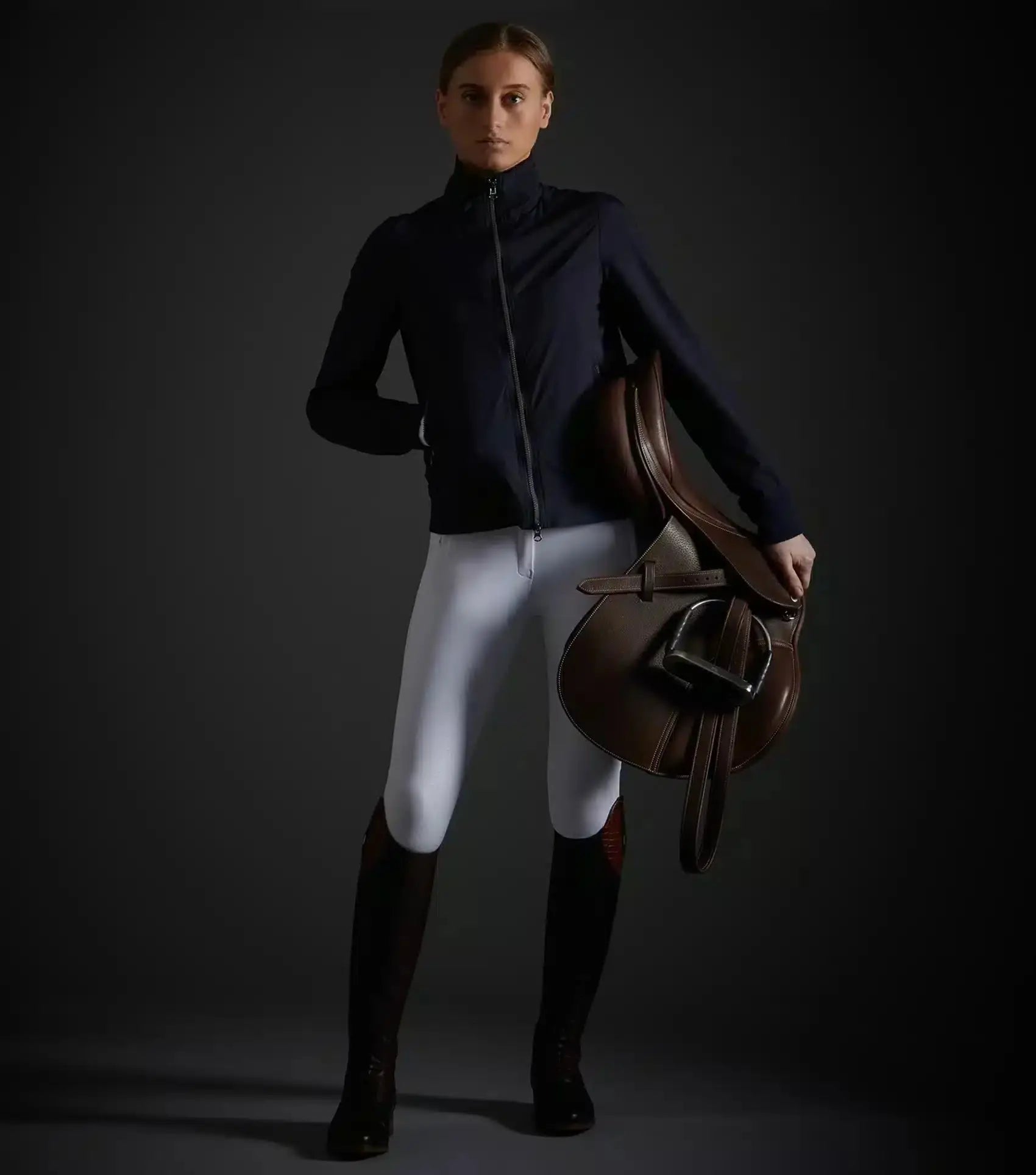 Premier Equine Voltana Ladies Riding Bomber Jacket by Premier Equine at Try A Bit