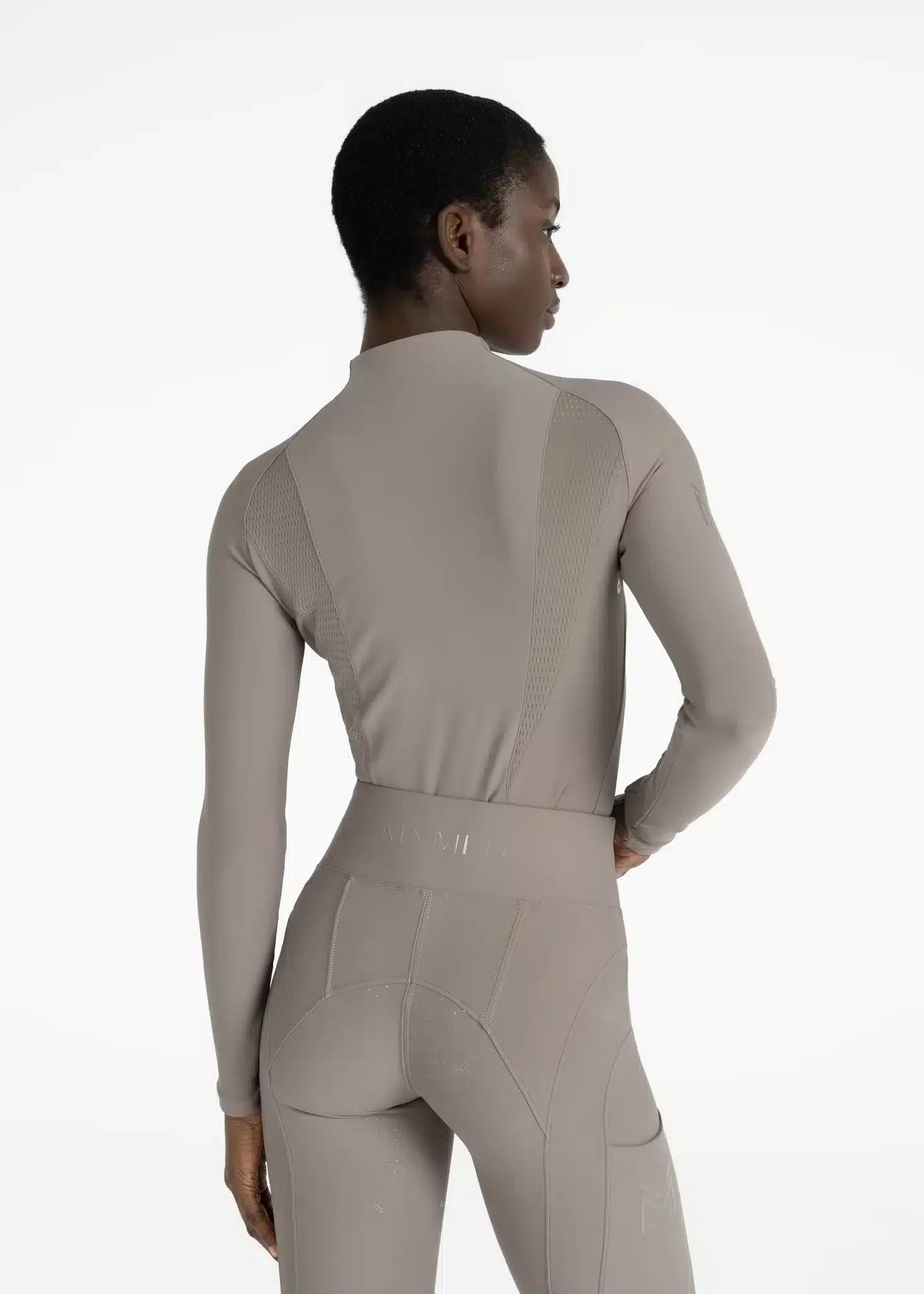 Maximilian Equestrian Frame Long Sleeve Base Layer Performance Riding Top by Maximilian Equestrian at Try a Bit
