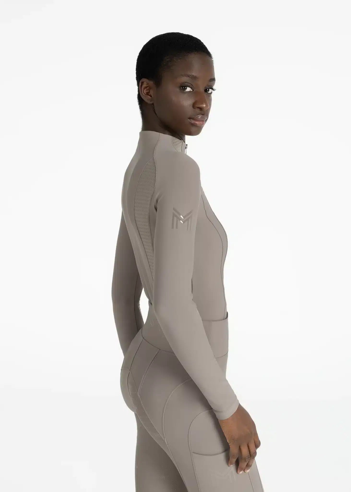 Maximilian Equestrian Frame Long Sleeve Base Layer Performance Riding Top by Maximilian Equestrian at Try a Bit