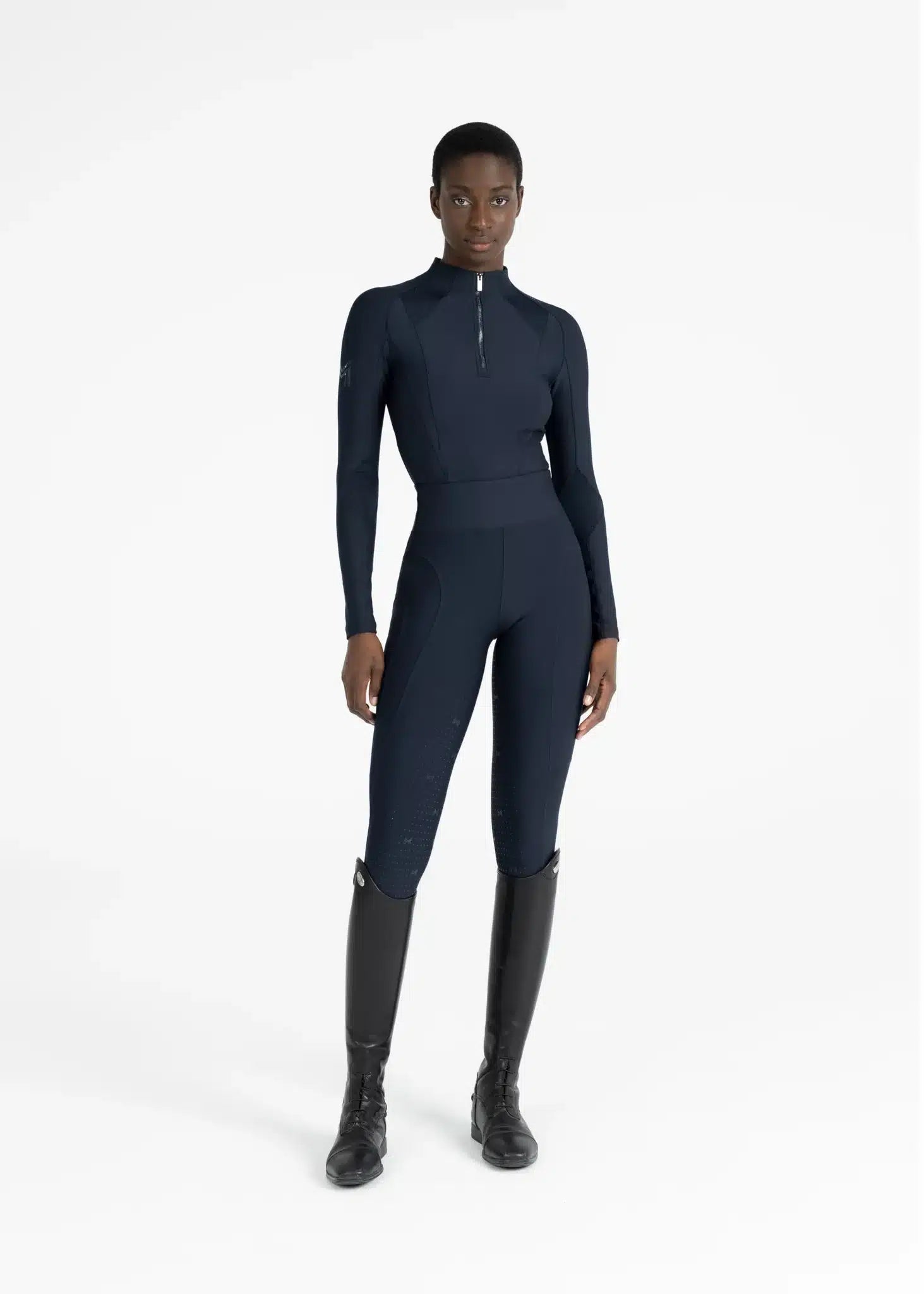 Maximilian Equestrian Frame Long Sleeve Base Layer Performance Riding Top by Maximilian Equestrian at Try a Bit