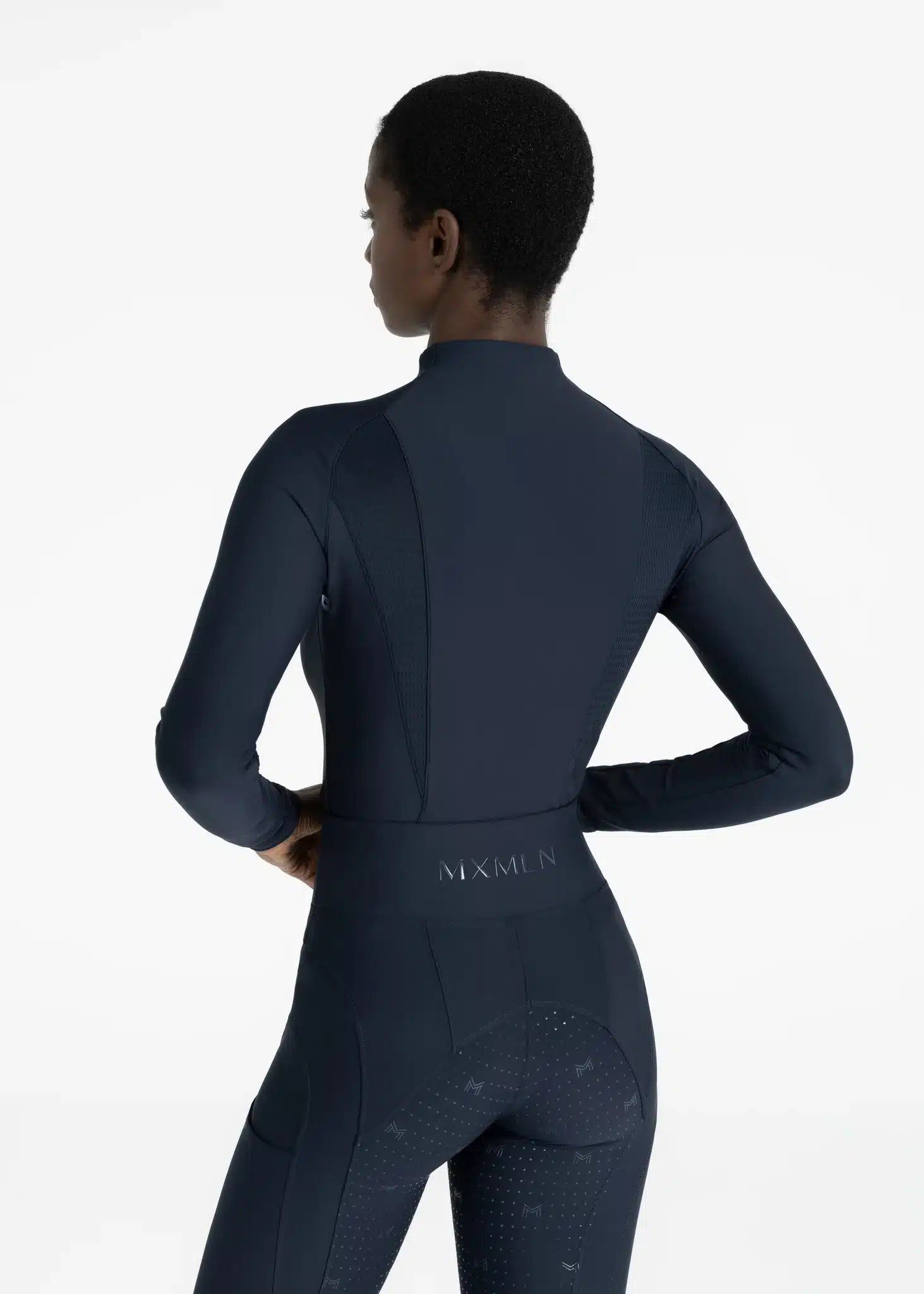Maximilian Equestrian Frame Long Sleeve Base Layer Performance Riding Top by Maximilian Equestrian at Try a Bit