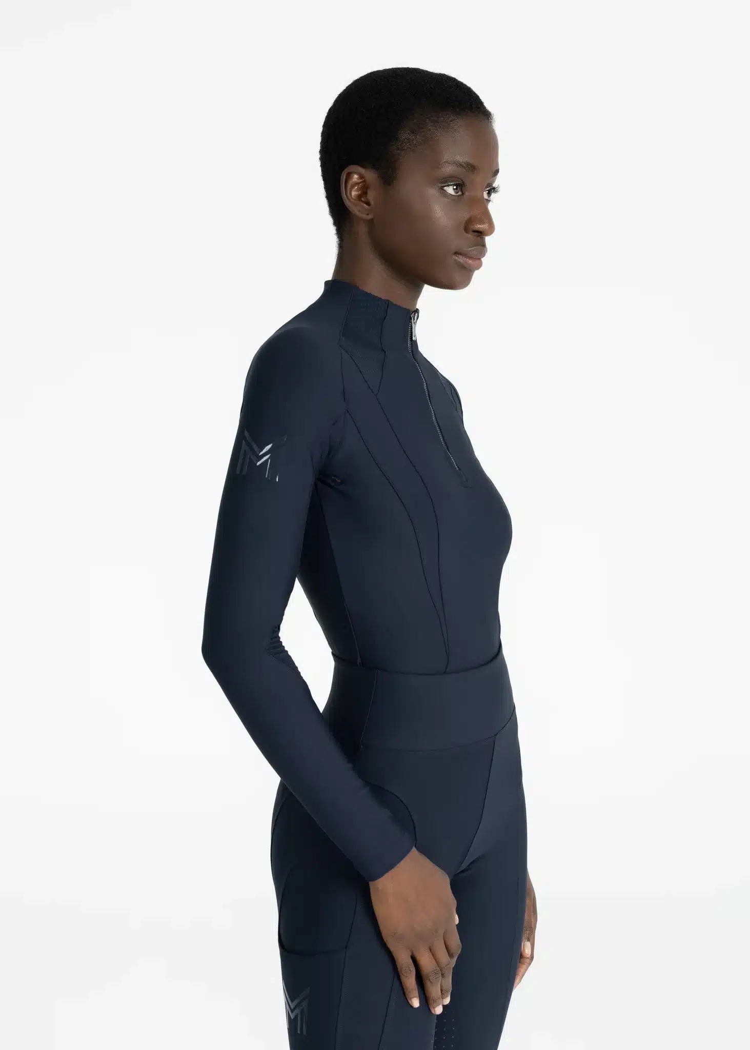 Maximilian Equestrian Frame Long Sleeve Base Layer Performance Riding Top by Maximilian Equestrian at Try a Bit