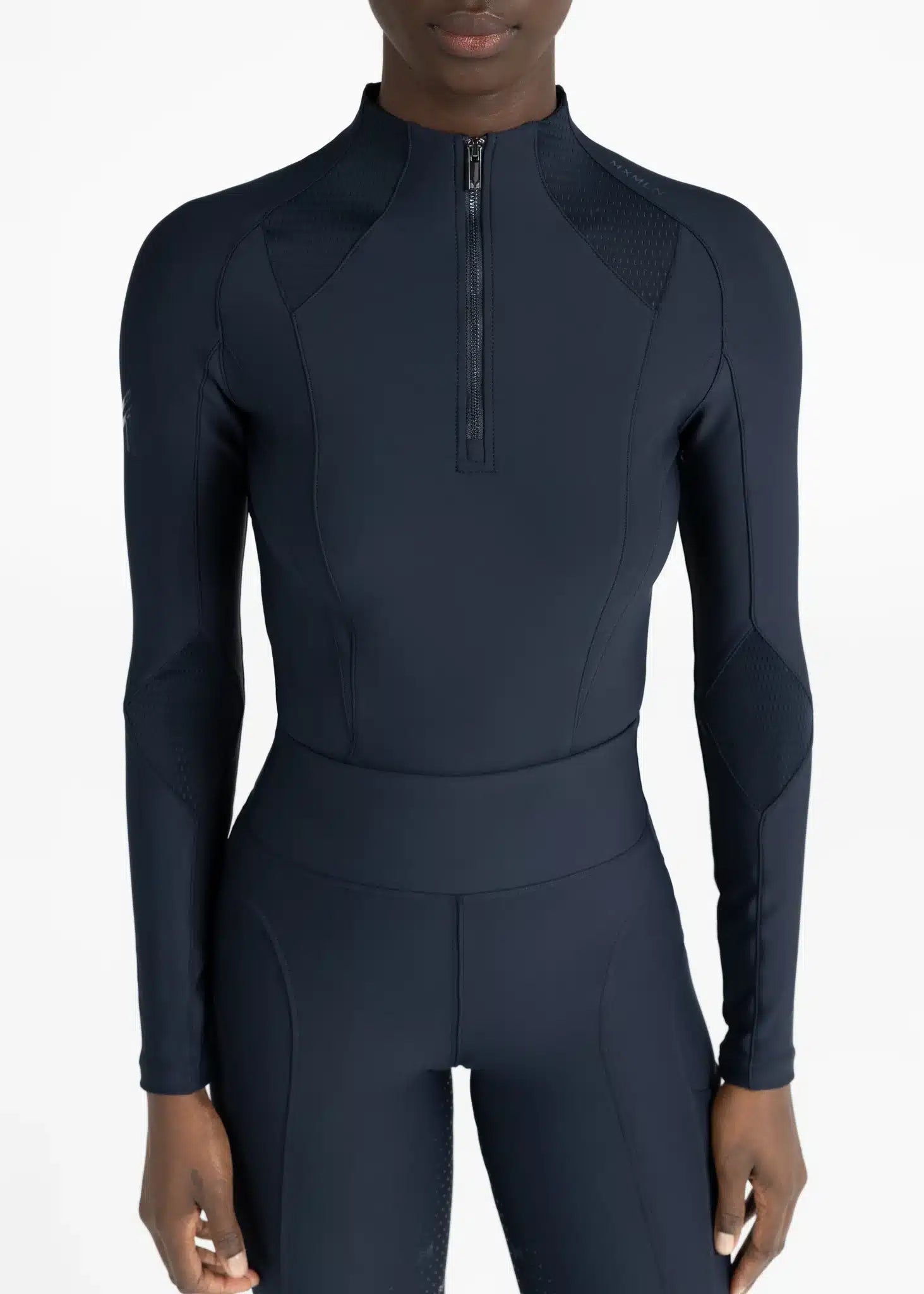Maximilian Equestrian Frame Long Sleeve Base Layer Performance Riding Top by Maximilian Equestrian at Try a Bit