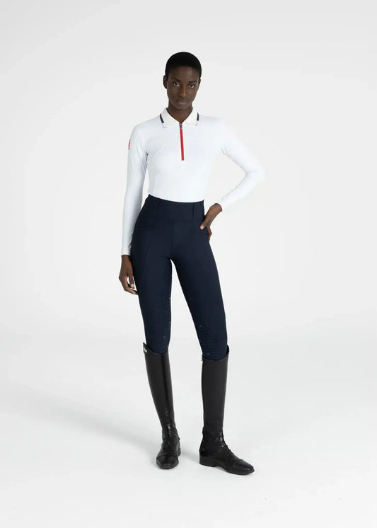 Maximilian Equestrian Pro Riding Leggings Atlantic by Maximilian Equestrian at  Try A Bit