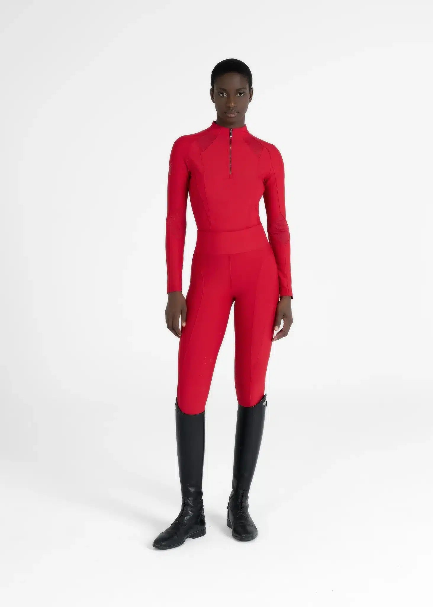 Maximilian Equestrian Frame Long Sleeve Base Layer Performance Riding Top by Maximilian Equestrian at Try a Bit