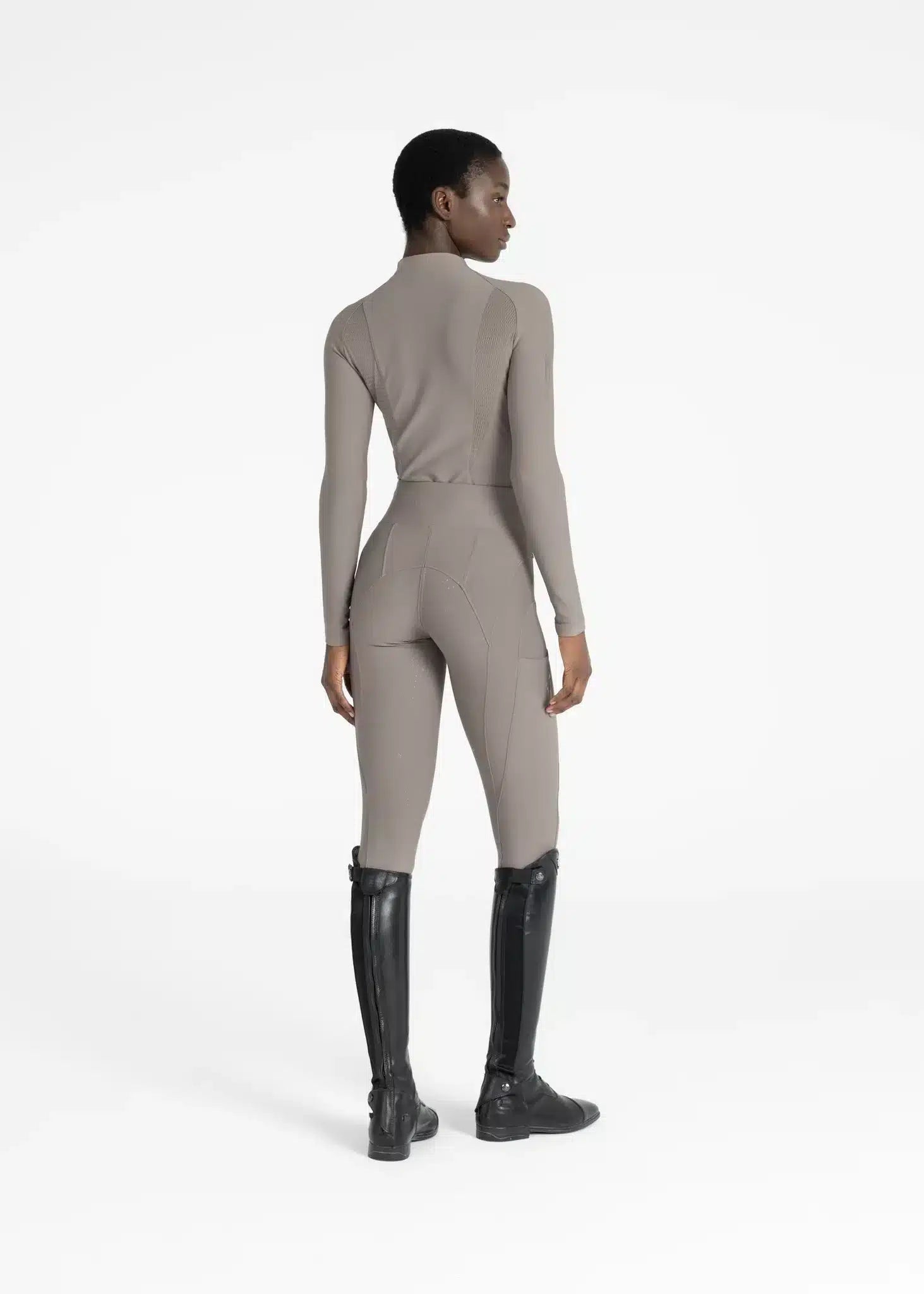 Maximilian Equestrian Frame Long Sleeve Base Layer Performance Riding Top by Maximilian Equestrian at Try a Bit