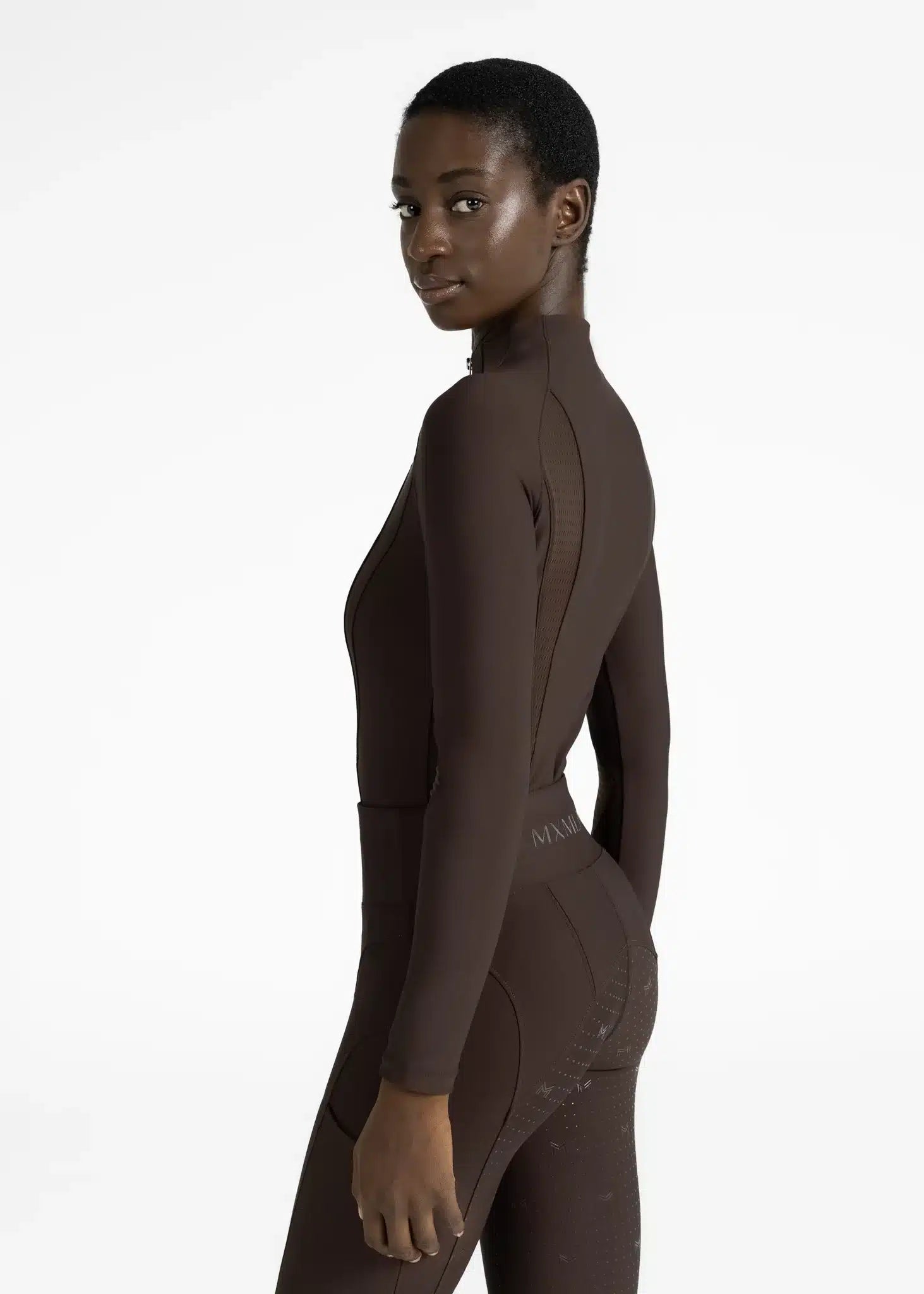 Maximilian Equestrian Frame Long Sleeve Base Layer Performance Riding Top by Maximilian Equestrian at Try a Bit