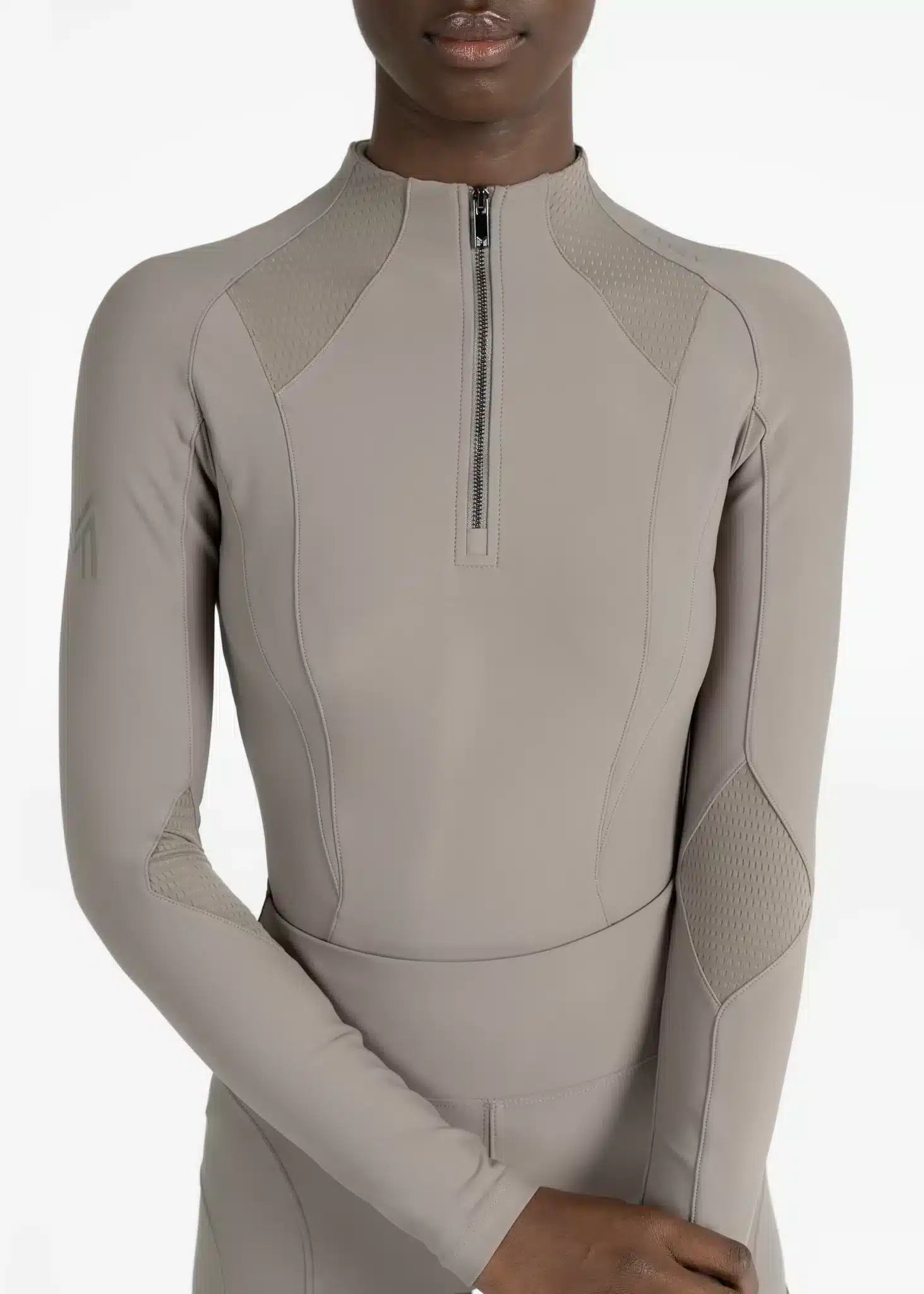 Maximilian Equestrian Frame Long Sleeve Base Layer Performance Riding Top by Maximilian Equestrian at Try a Bit