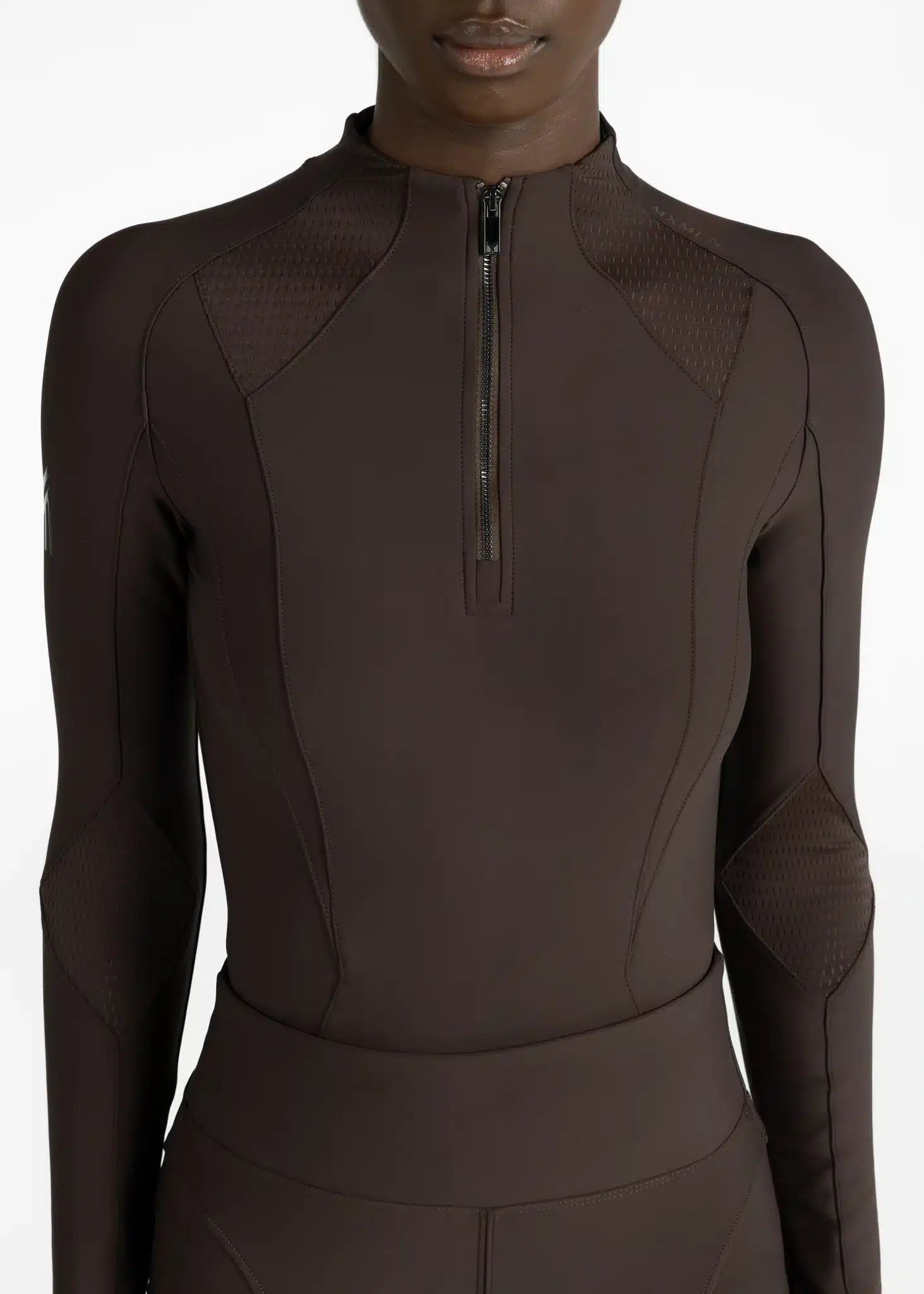 Maximilian Equestrian Frame Long Sleeve Base Layer Performance Riding Top by Maximilian Equestrian at Try a Bit