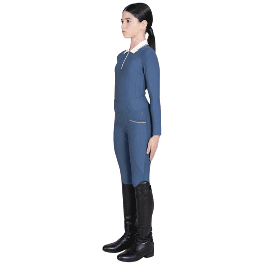 Maximilian Equestrian YR Pro Riding Leggings (Sailor) by Maximilian Equestrian at Try a Bit