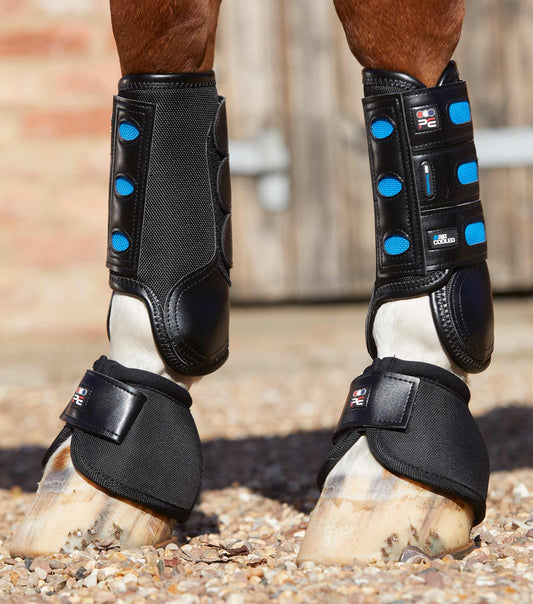 Premier Equine Air Cooled Original Eventing Boots - Front by Premier Equine at Try a Bit