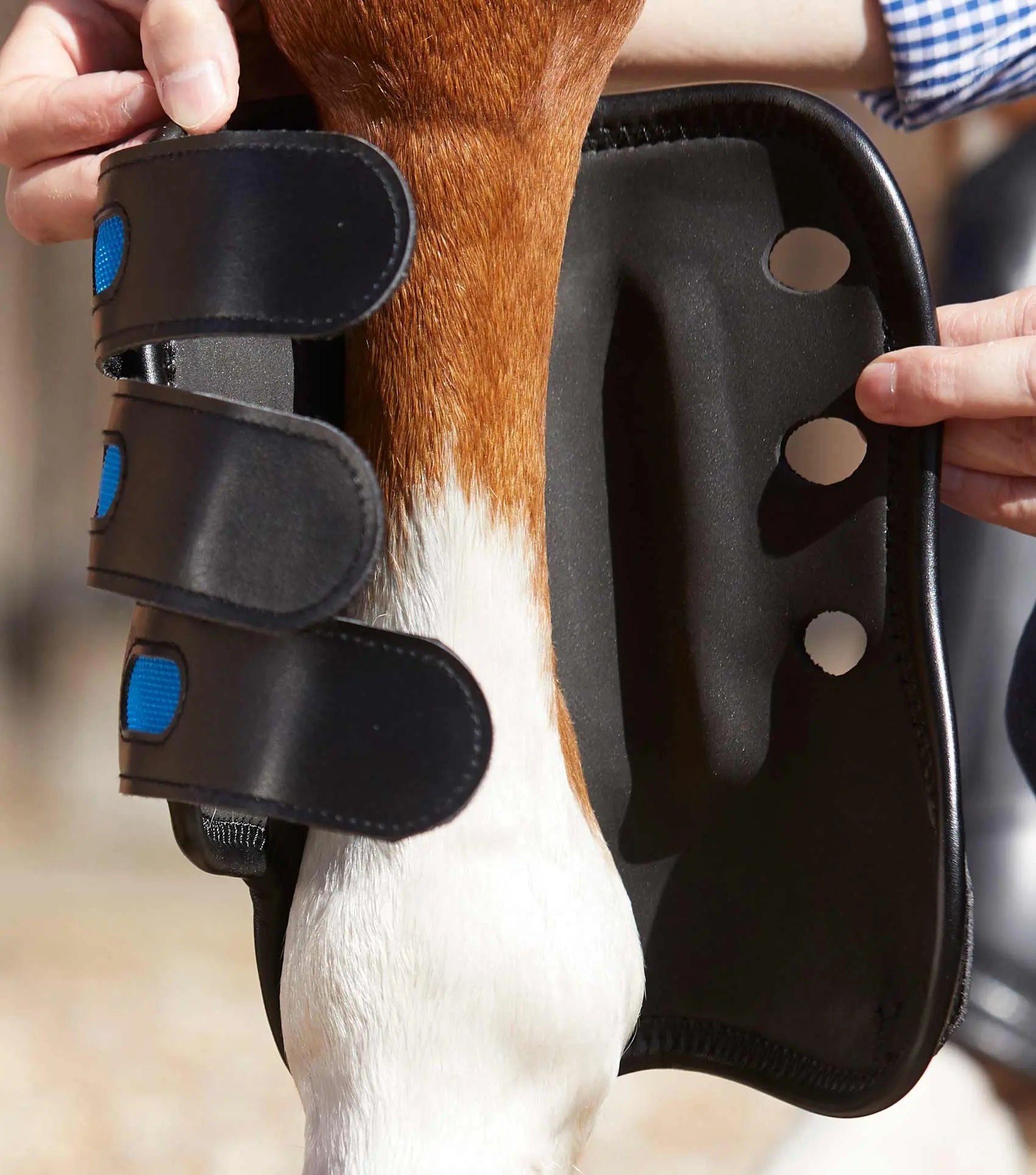 Premier Equine Air Cooled Original Eventing Boots- Hind by Premier Equine at Try A Bit