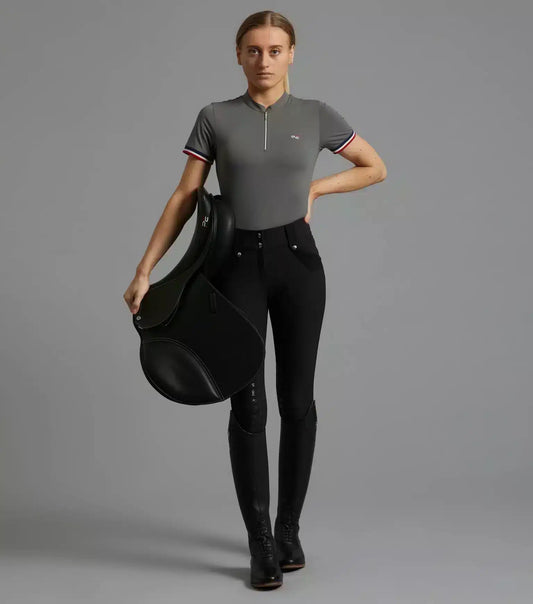 Premier Equine Allegra Ladies Short Sleeve Riding Top by Premier Equine at Try a Bit