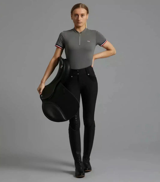 Premier Equine Allegra Ladies Short Sleeve Riding Top by Premier Equine at Try A Bit