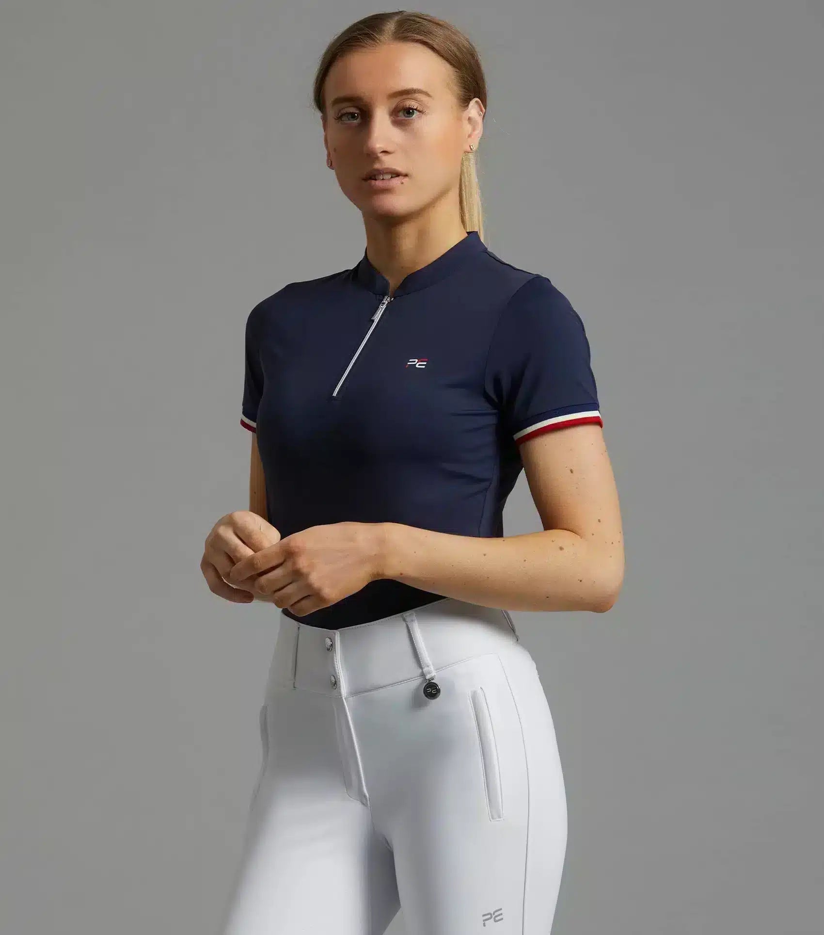 Premier Equine Allegra Ladies Short Sleeve Riding Top by Premier Equine at Try a Bit