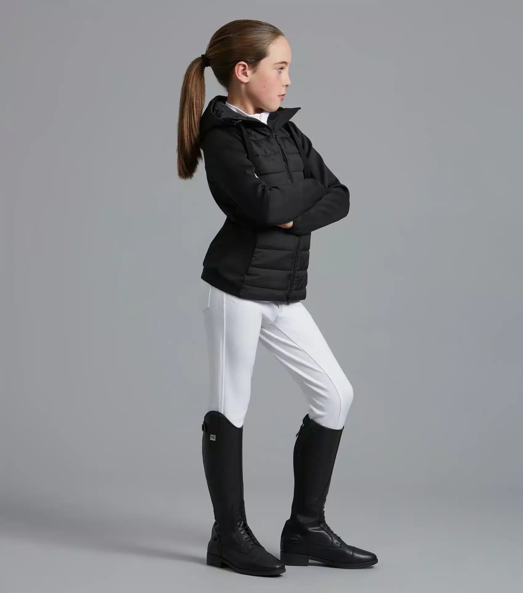 Premier Equine Arion Junior Unisex Riding Jacket With Hood by Premier Equine at Try a Bit