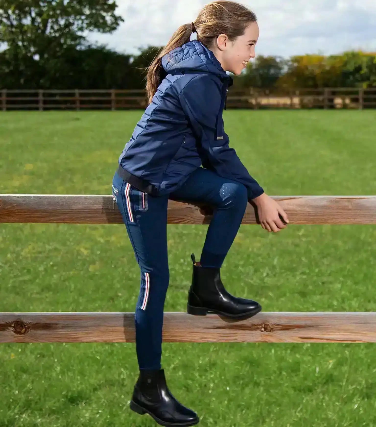 Premier Equine Arion Junior Unisex Riding Jacket With Hood by Premier Equine at Try A Bit