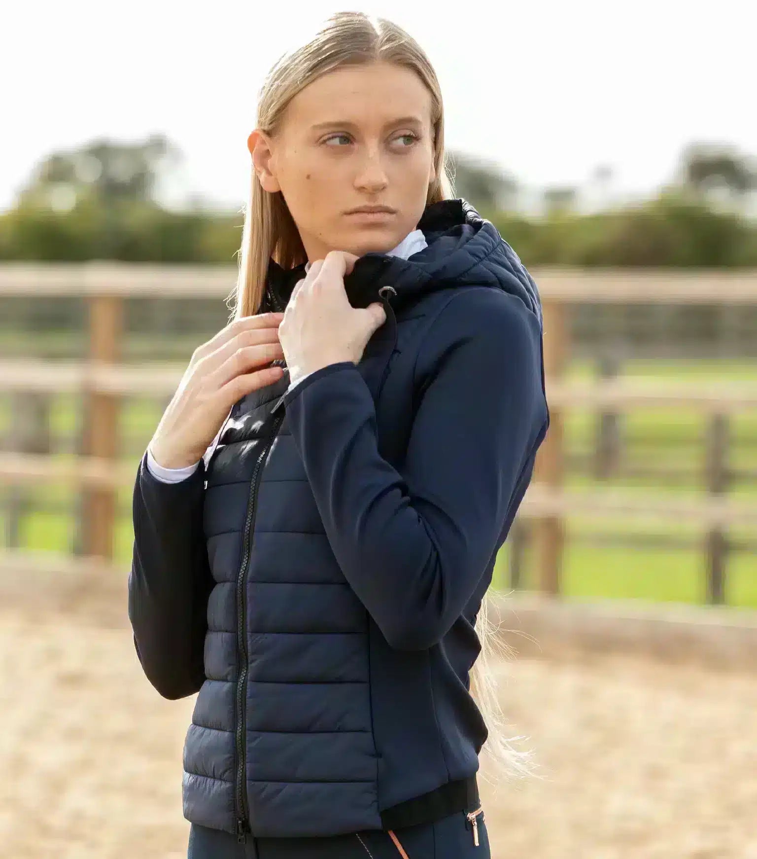Premier Equine Arion Ladies Riding Jacket With Hood by Premier Equine at Try a Bit