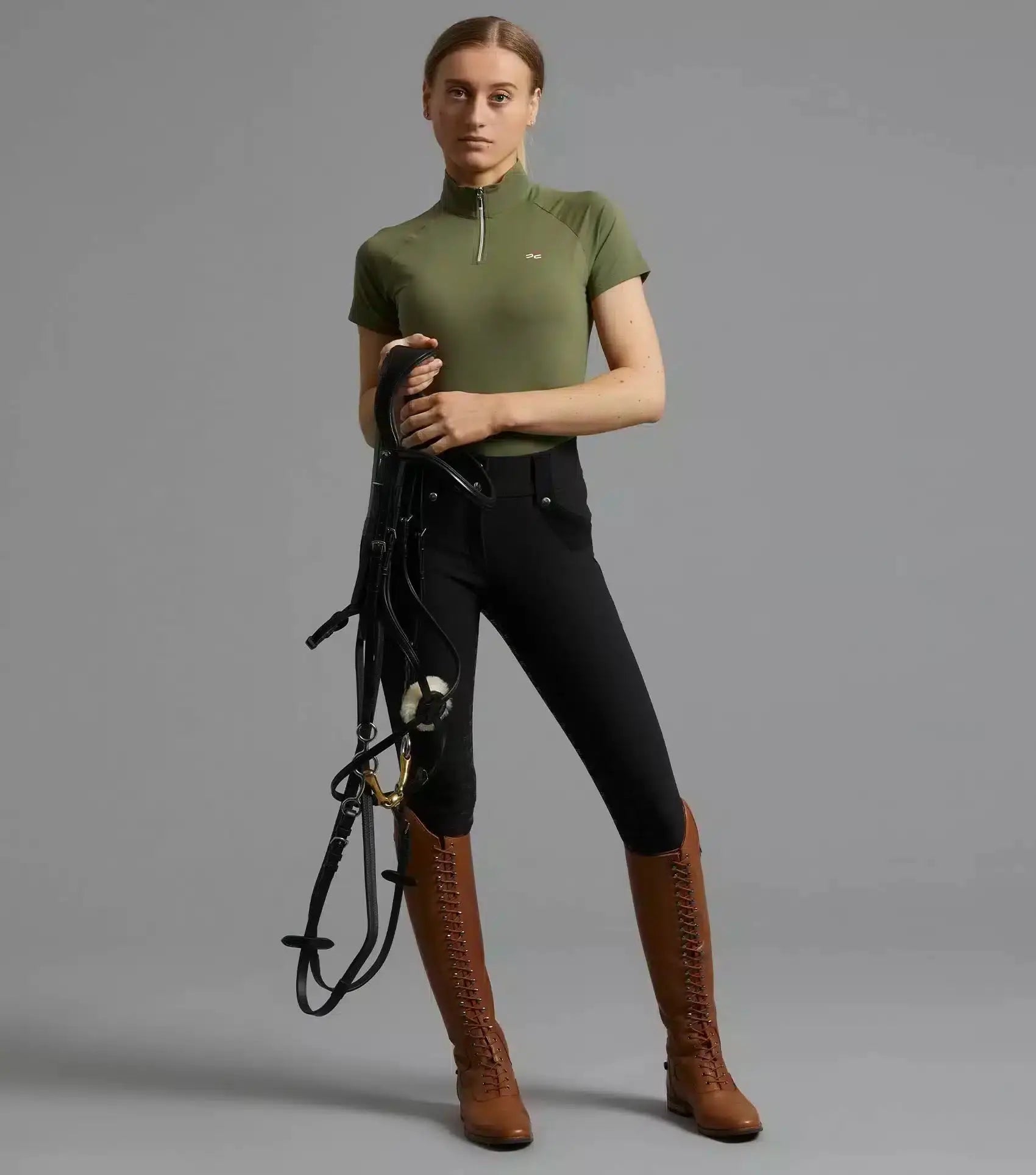 Premier Equine Aura Ladies Short Sleeve Riding Top by Premier Equine at Try A Bit