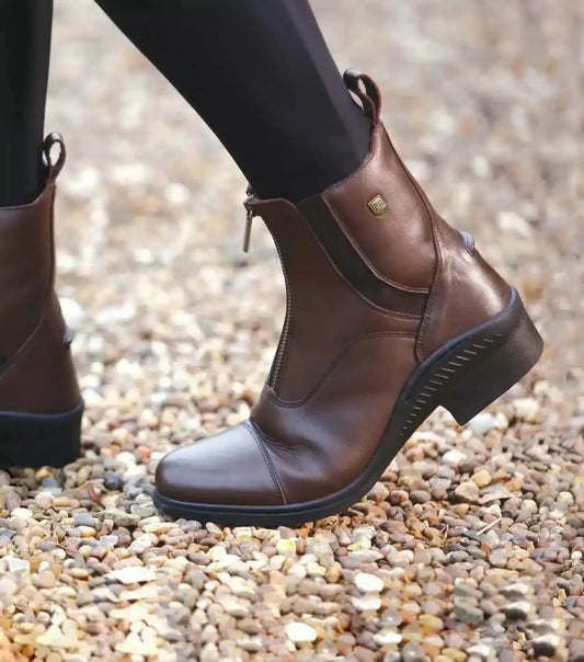 Premier Equine Balmoral Leather Paddock/Riding Boot by Premier Equine at Try a Bit