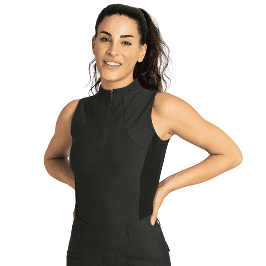 Maximilian Equestrian Sleeveless Base Layer (Hunter Green) by Maximilian Equestrian at Try a Bit