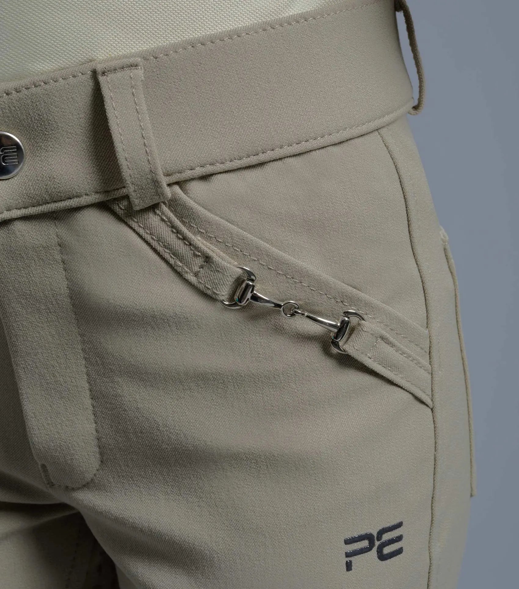 Premier Equine Brava Girls Full Seat Gel Competition Riding Breeches by Premier Equine at Try A Bit