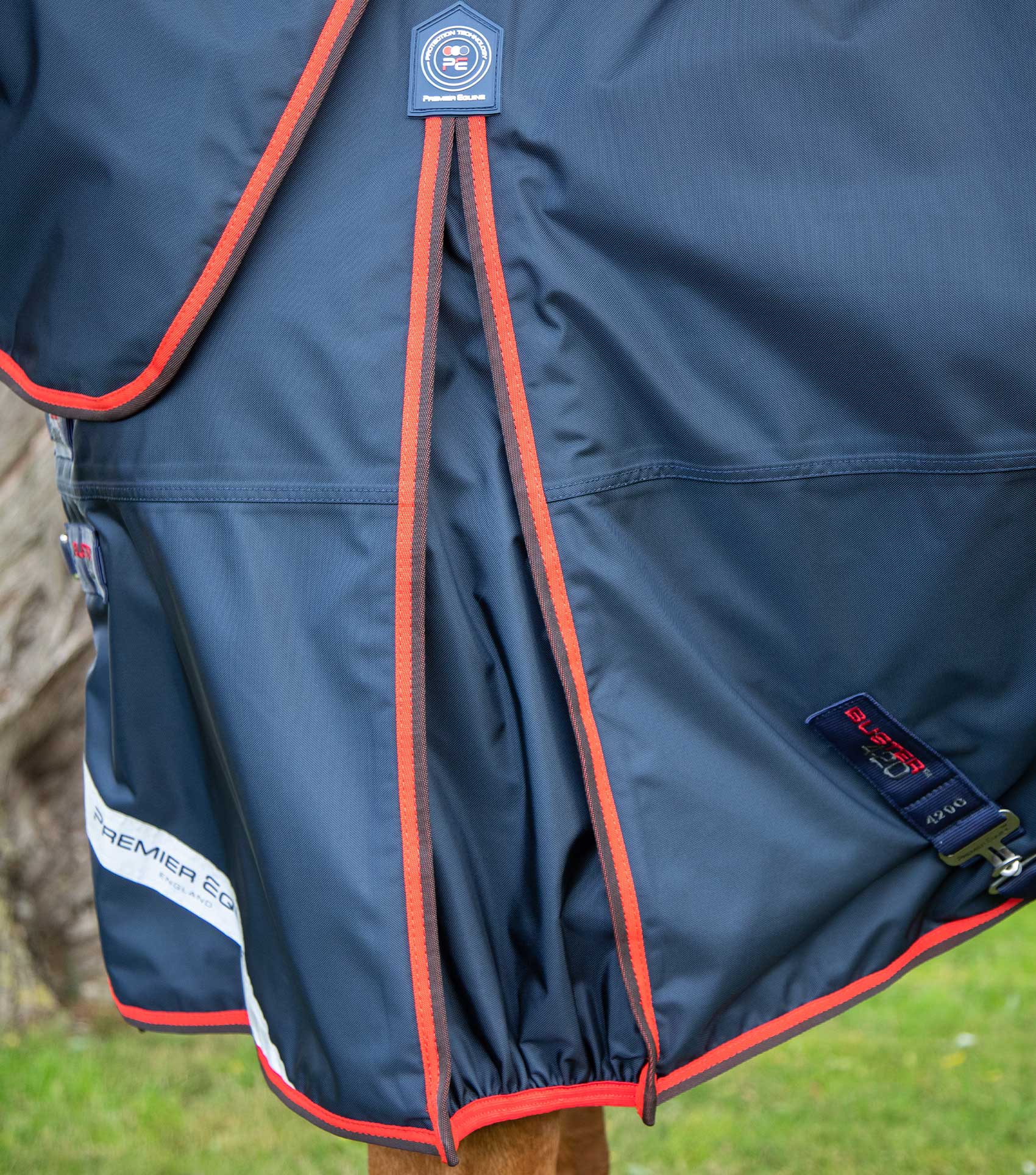 Premier Equine Buster 420g Turnout Rug with Classic Neck Cover by Premier Equine at Try a Bit