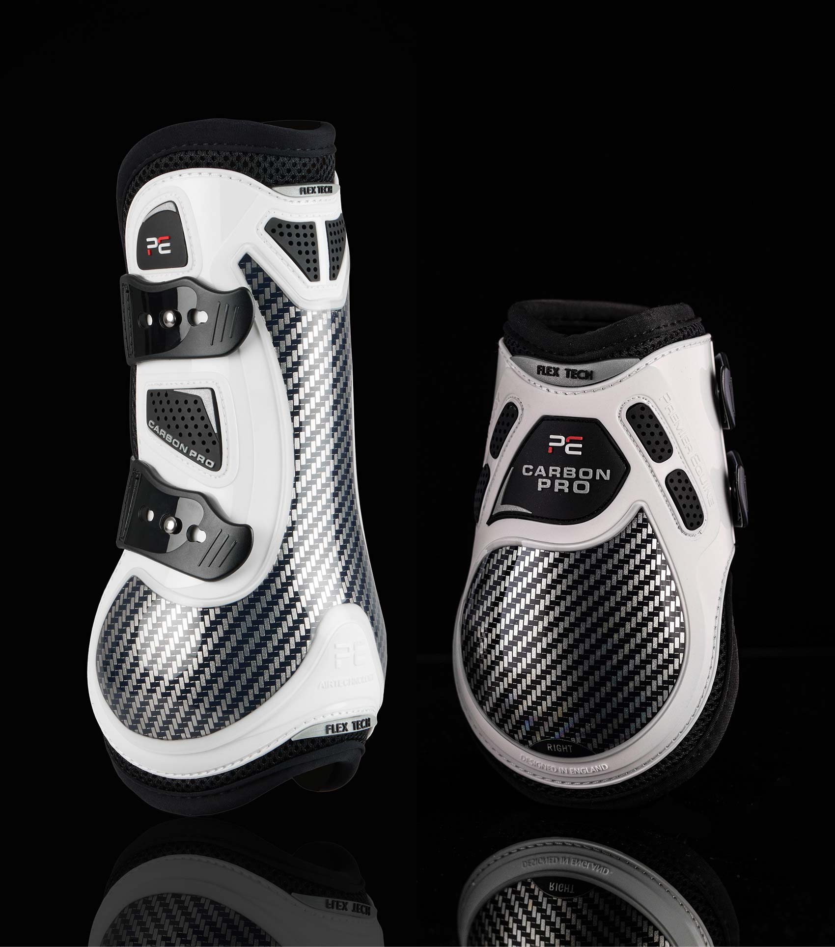 Premier Equine Carbon Pro Tendon Boots by Premier Equine at Try A Bit