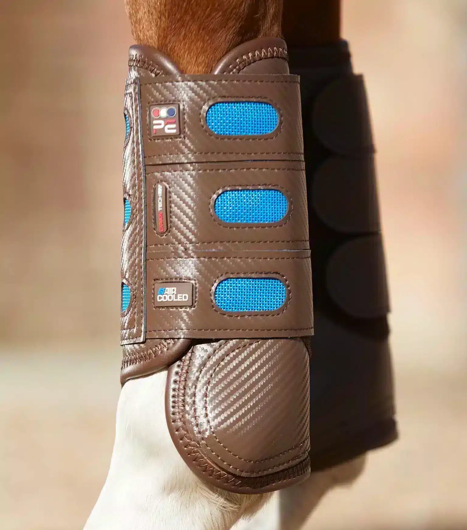 Premier Equine Carbon Tech Air Cooled Eventing Boots-Front by Premier Equine at Try a Bit